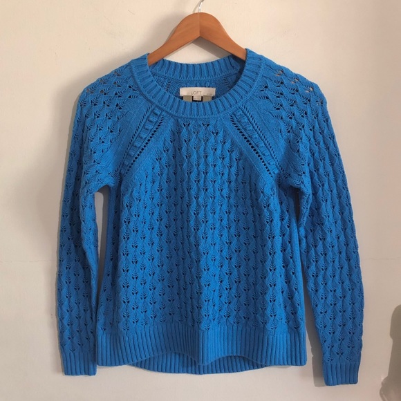 LOFT | Bobble💠Pointelle Sweater - Picture 4 of 6